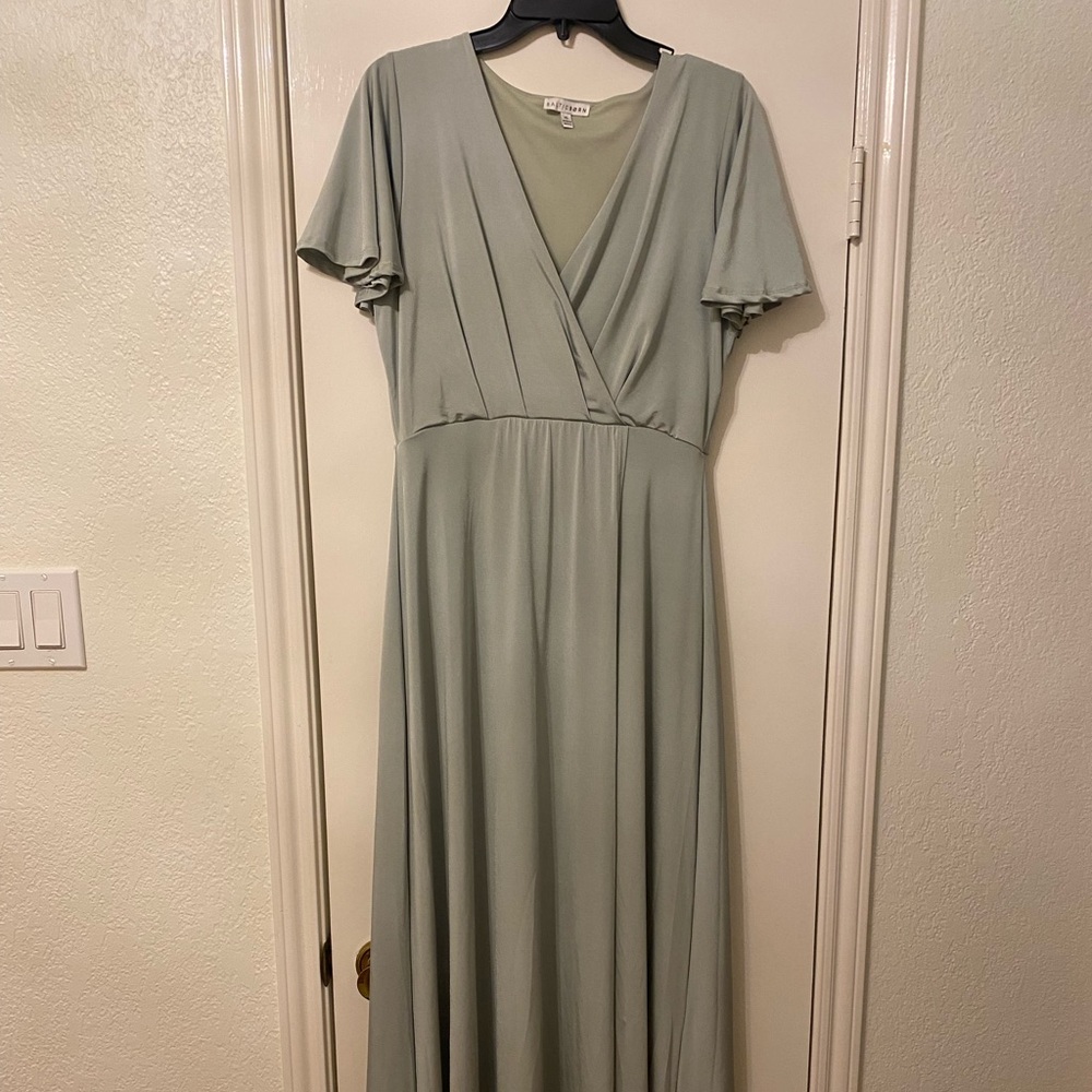 Baltic Born Sage Green Maxi Dress
